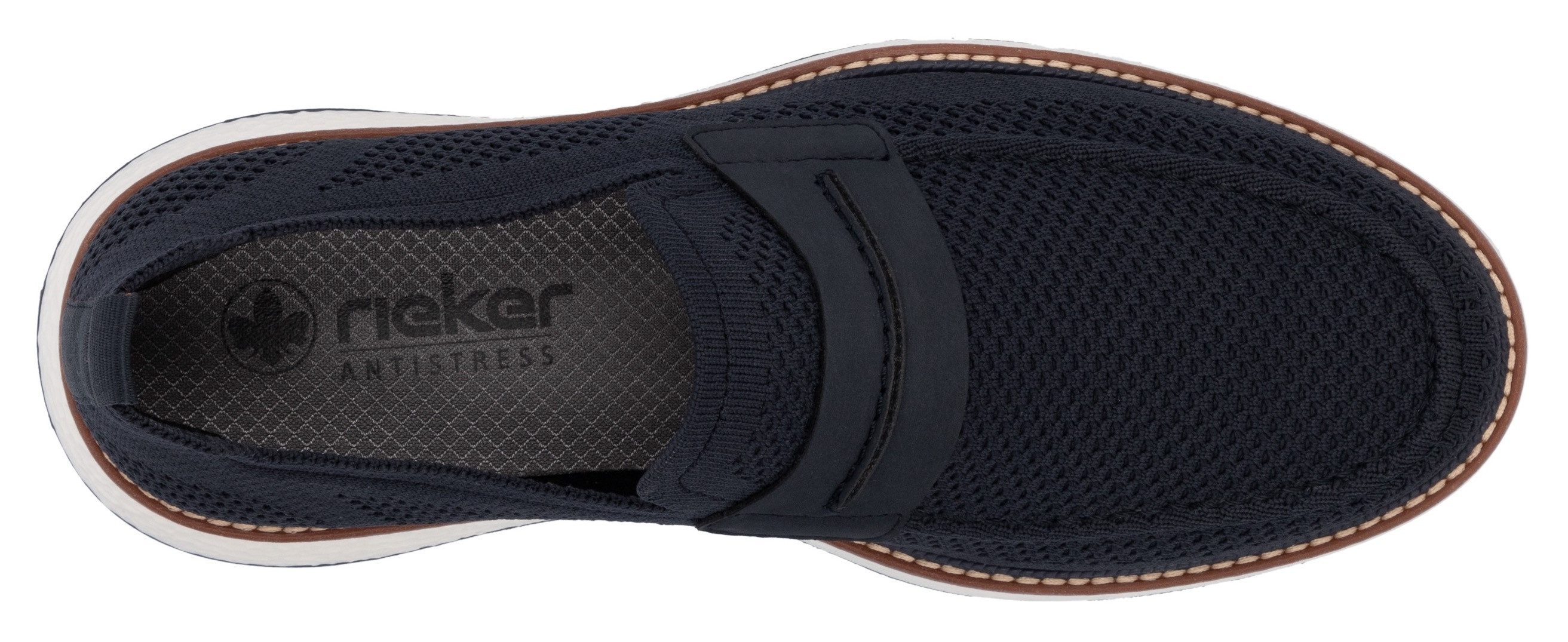 Rieker Loafer, Slipper, Schlupfschuh, Halbschuh, Freizeitschuh zum Schlupfen