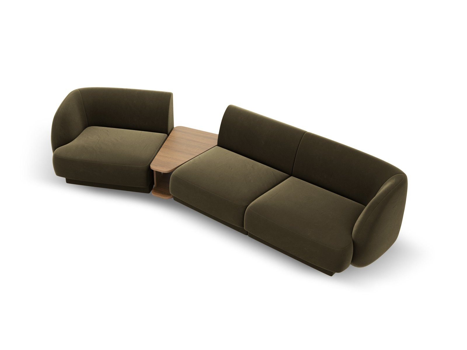 Micadoni Sofa Miley, modular 3-Sitzer