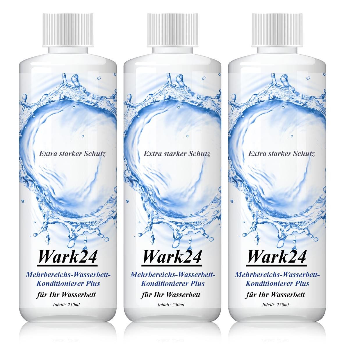 Wark24, Wasserbett Wark24 Wasserbett Konditionierer 250ml 20% Wirkstoffgehalt (3er Pack)