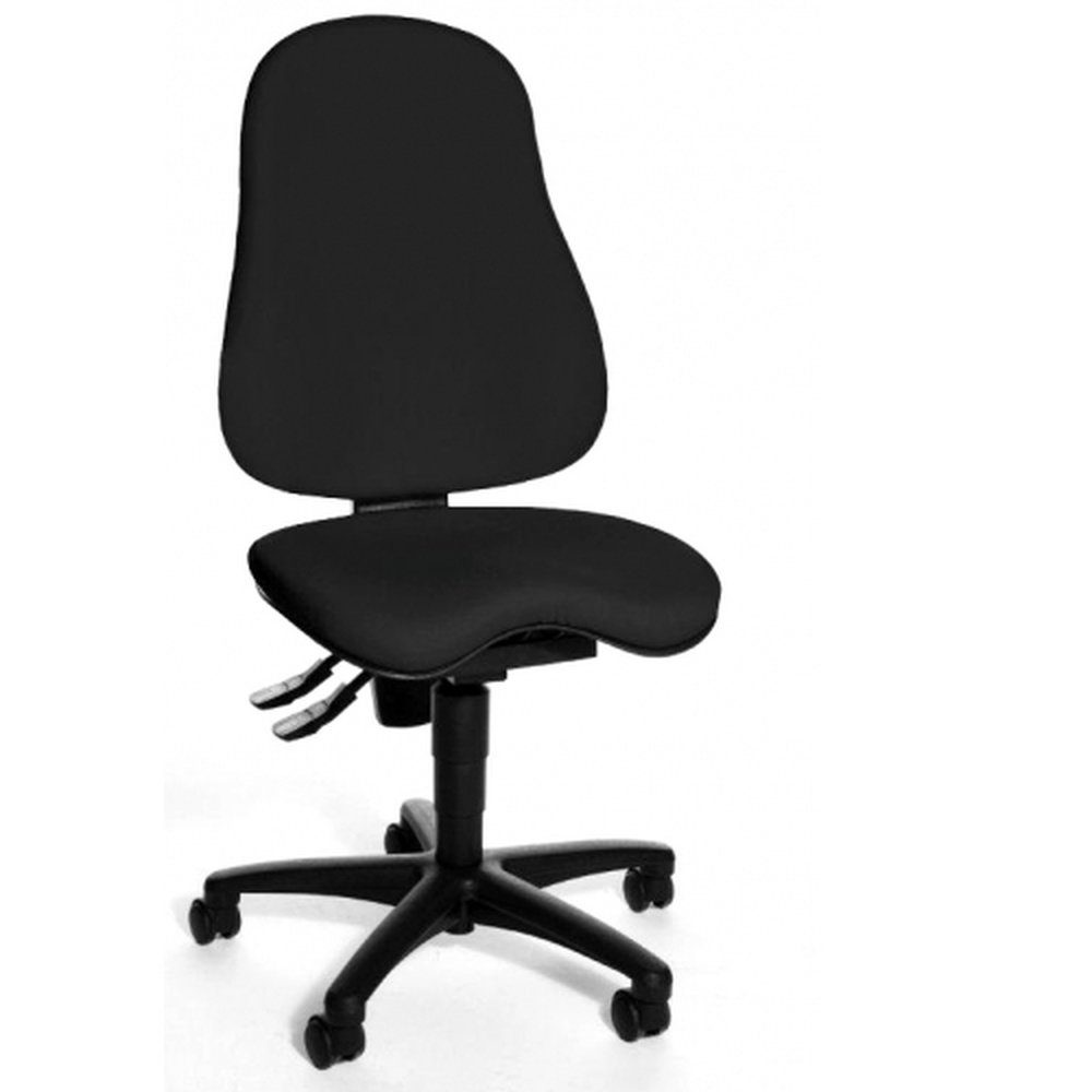 TOPSTAR Drehstuhl Profi Bürostuhl BALANCE 400 Stoff ohne Armlehnen (1 St), Schreibtischstuhl ergonomisch