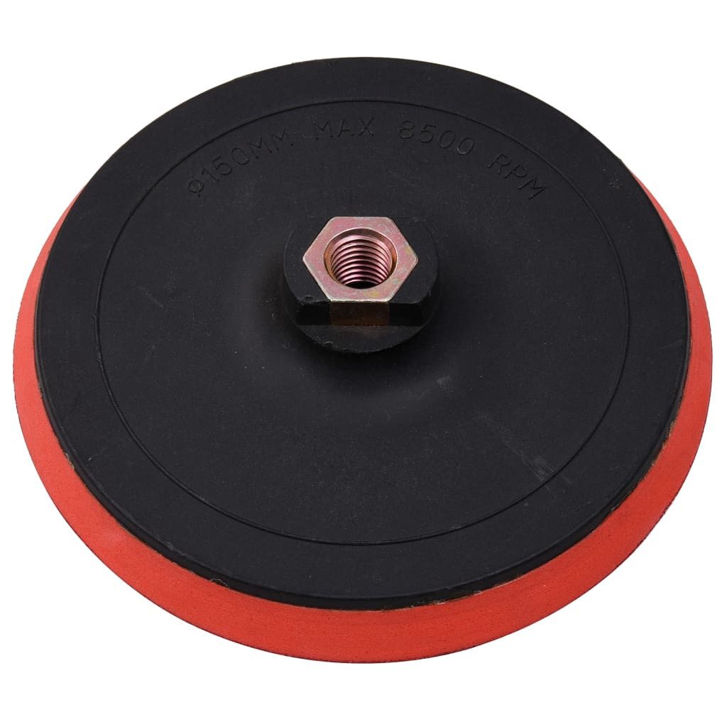 vidaXL Polishing Machine 18-piece Polishing Sponge Set 150 mm
