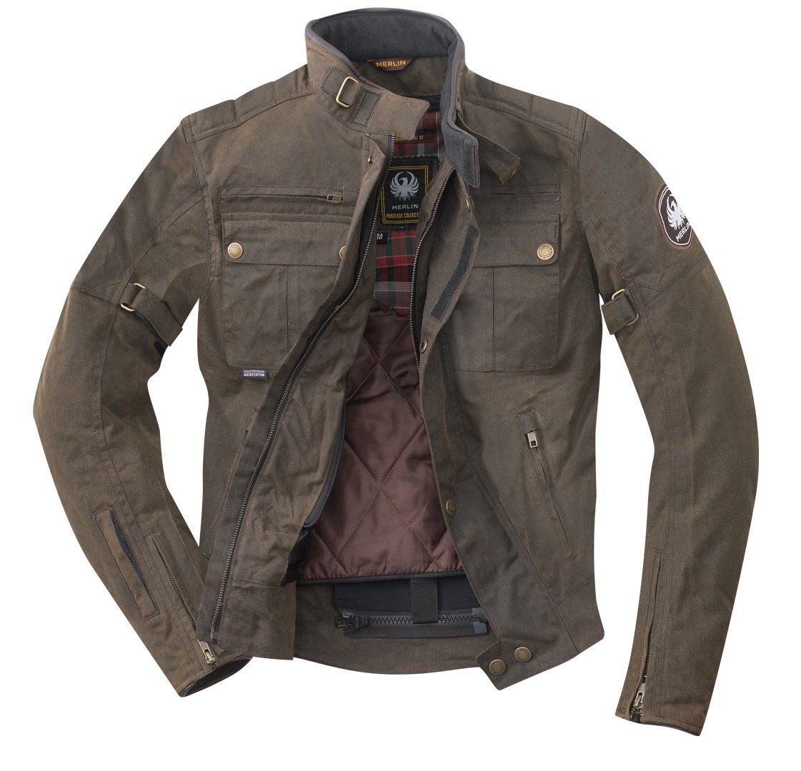 Merlin Motorradjacke Barton II Motorrad Wachsjacke günstig online kaufen