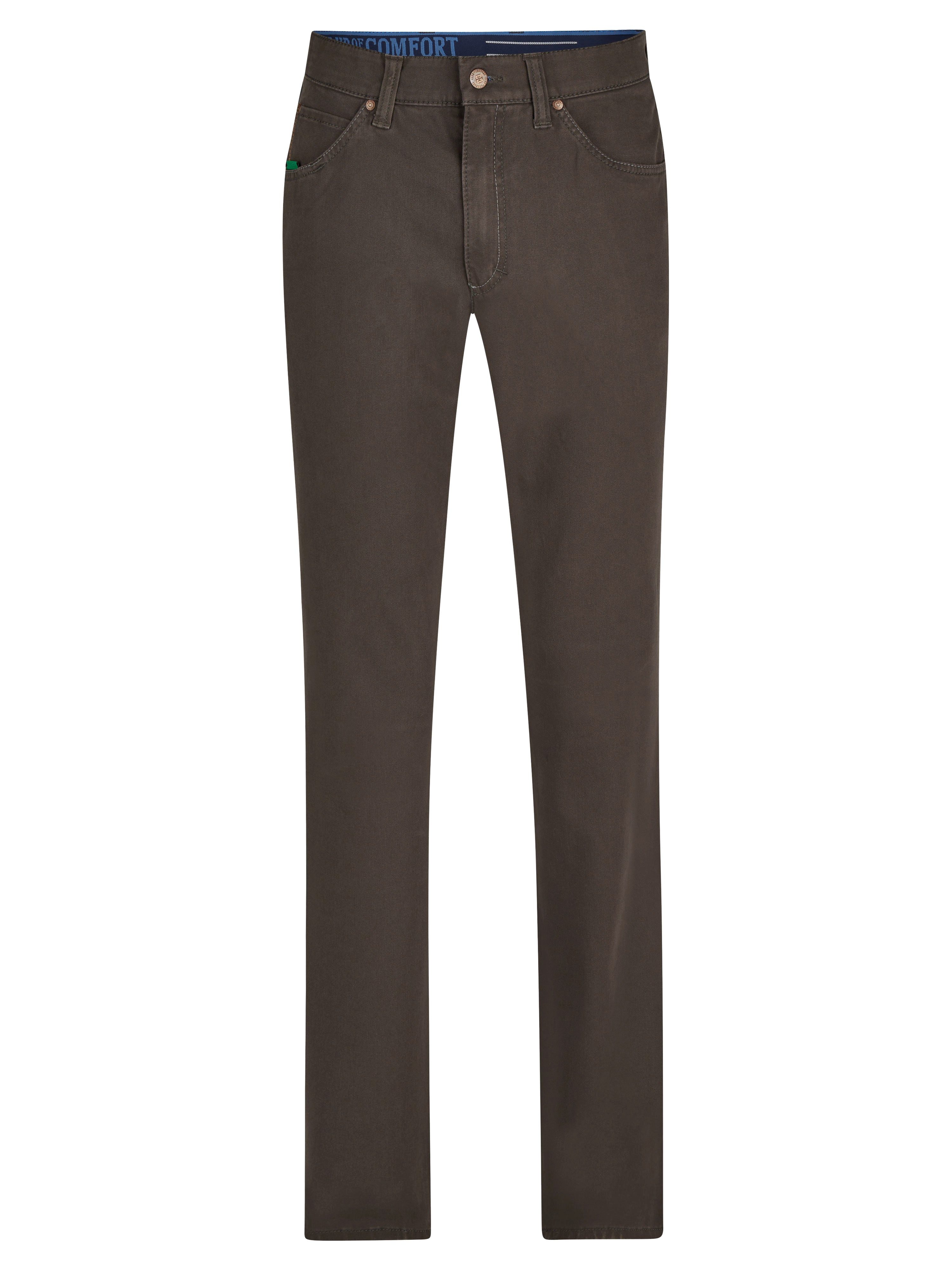 5-Pocket-Hose 5-Pocket Baumwolle HENRY 8070 - grau - Herrenhose - 35/32