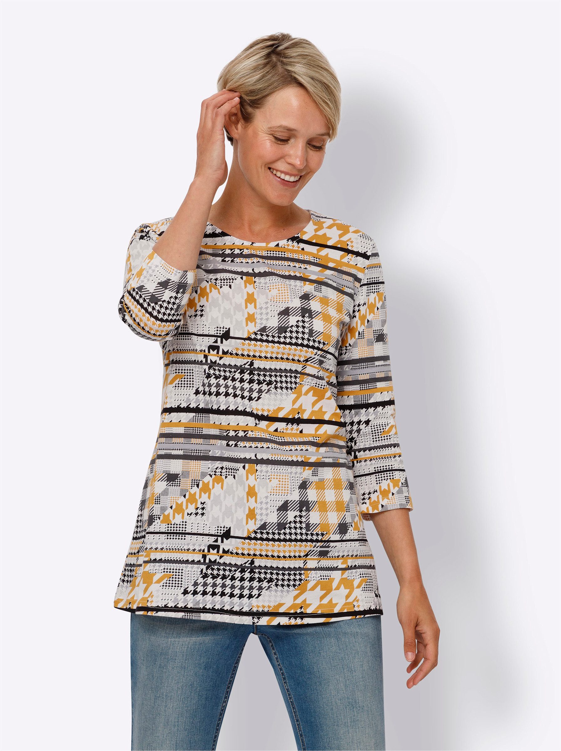 Sieh an! Strickpullover Longshirt günstig online kaufen
