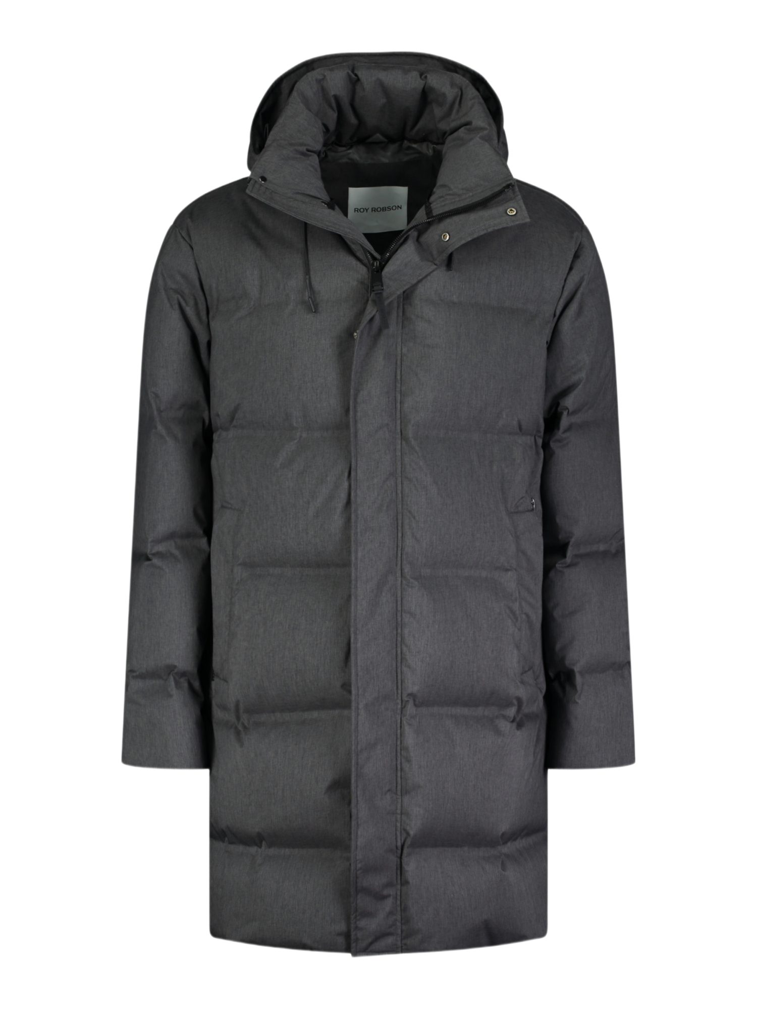 Roy Robson Funktionsjacke schwarz,Outdoor,Polyester,Unifarben,Stehkragen,Lang,Regular Fit