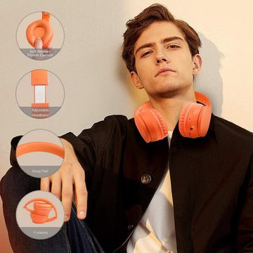 LOBKIN Vielseitige Anschlussoptionen Headset (Ergonomisches Design, kabellose Flexibilität, Akkulaufzeitoptimierung, fesselndes Hörerlebnis, Proteinleder-Ohrmuscheln, fortschrittliche Technologie, Ultimativer Musikgenuss mit S22 Over-Ear-Design mit Bluetooth,Komfort)