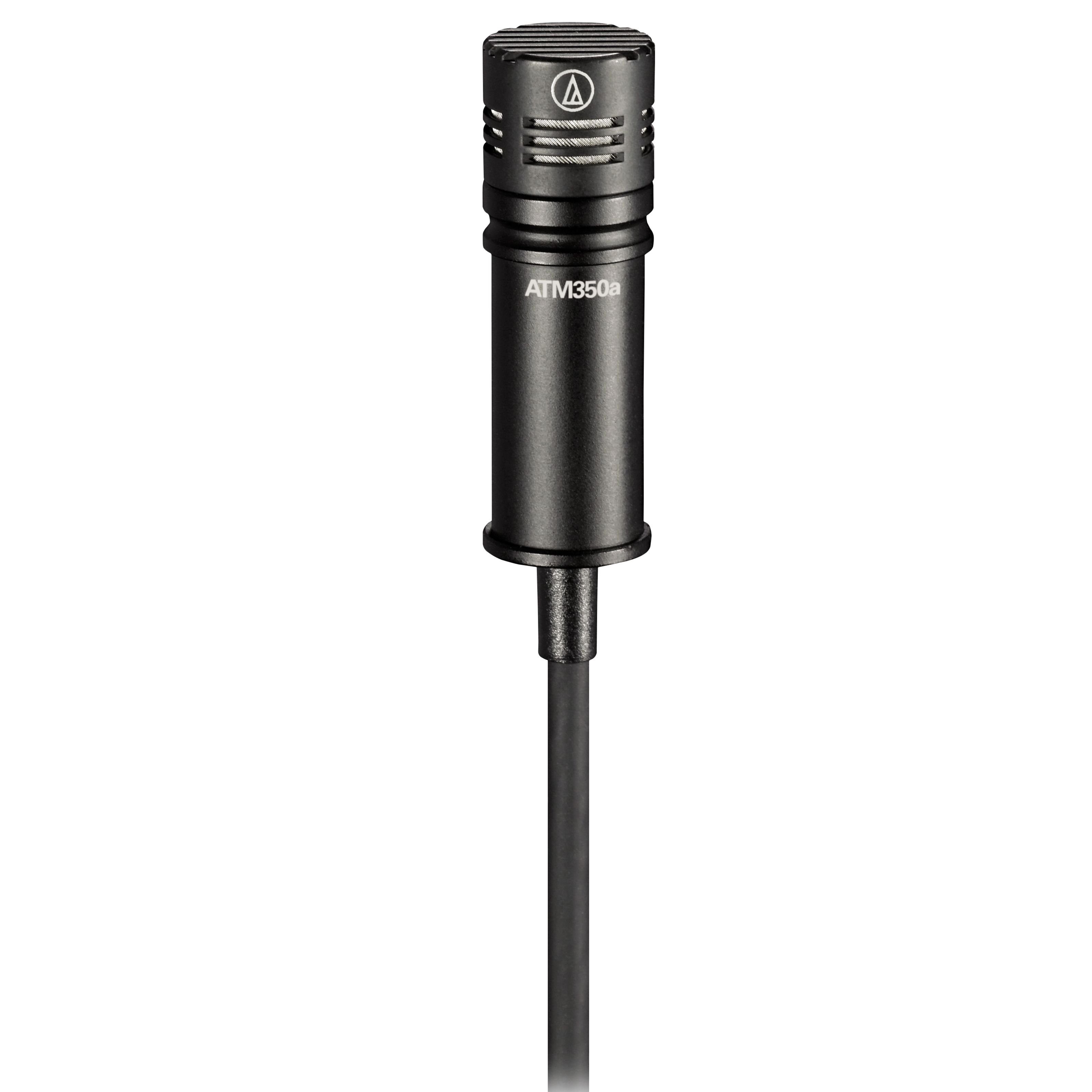 audio-technica Mikrofon (ATM350D Drum Mounting Cardioid Condenser), ATM350D Drum Mounting Cardioid Condenser - Instrumentenmikrofon