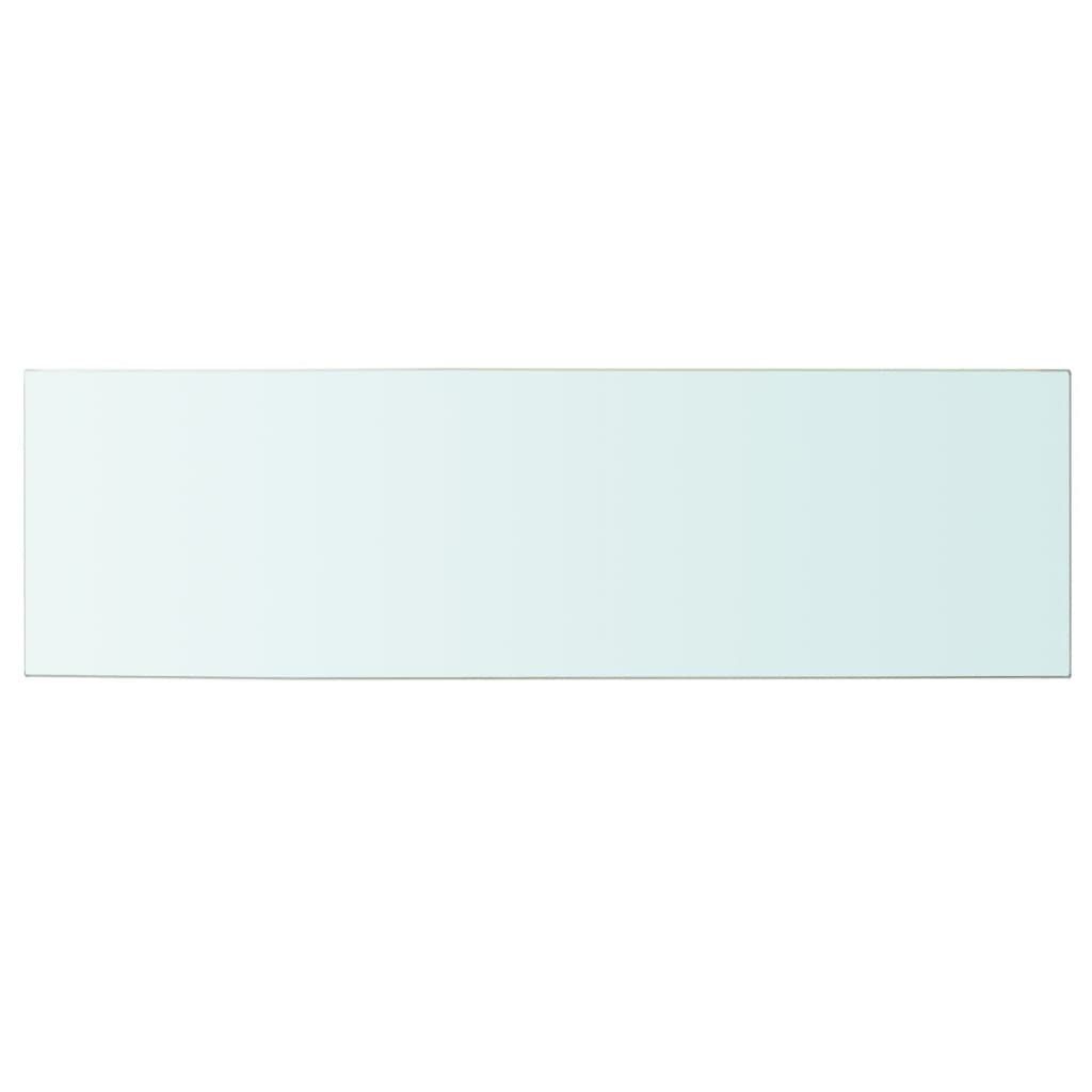 Regalböden Wandregal furnicato 100 Stk. 30 cm 2 Glas Transparent x