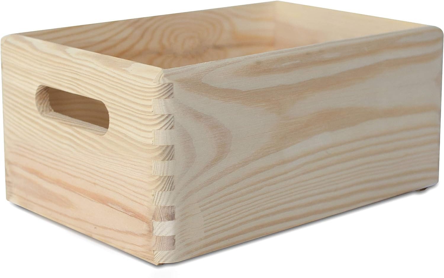 Creative Deco Holzkiste Obstkiste Korb 30x20x13cm günstig online kaufen