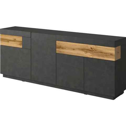 Helvetia Sideboard SILKE, Breite 218, 5 cm