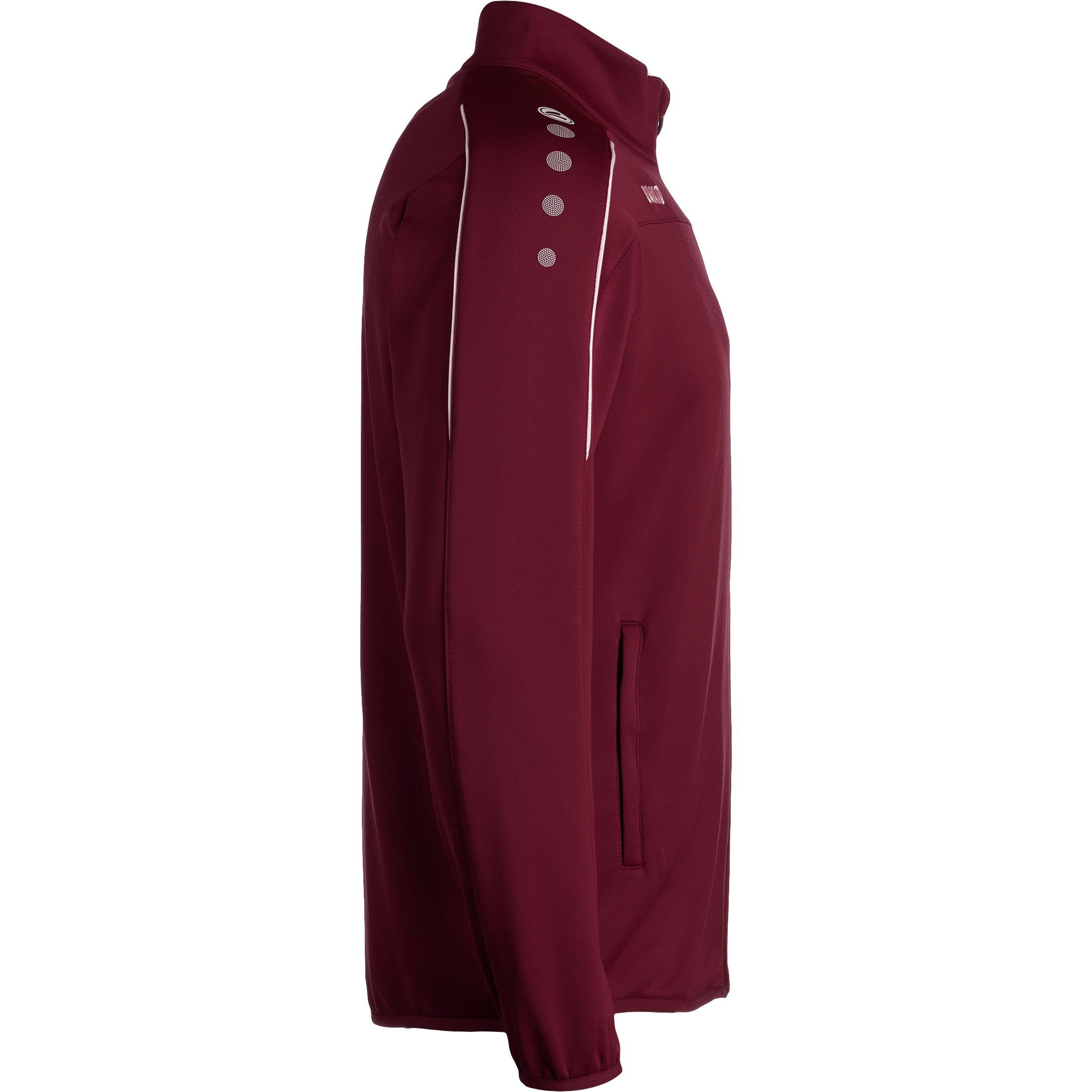 Trainingsjacke Jako Herren bordeaux Classico Trainingsjacke