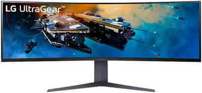 LG 45GR65DC Curved-Gaming-Monitor (113 cm/45 ", 5120 x 1440 px, DQHD, 1 ms Reaktionszeit, 200 Hz, VA LED)