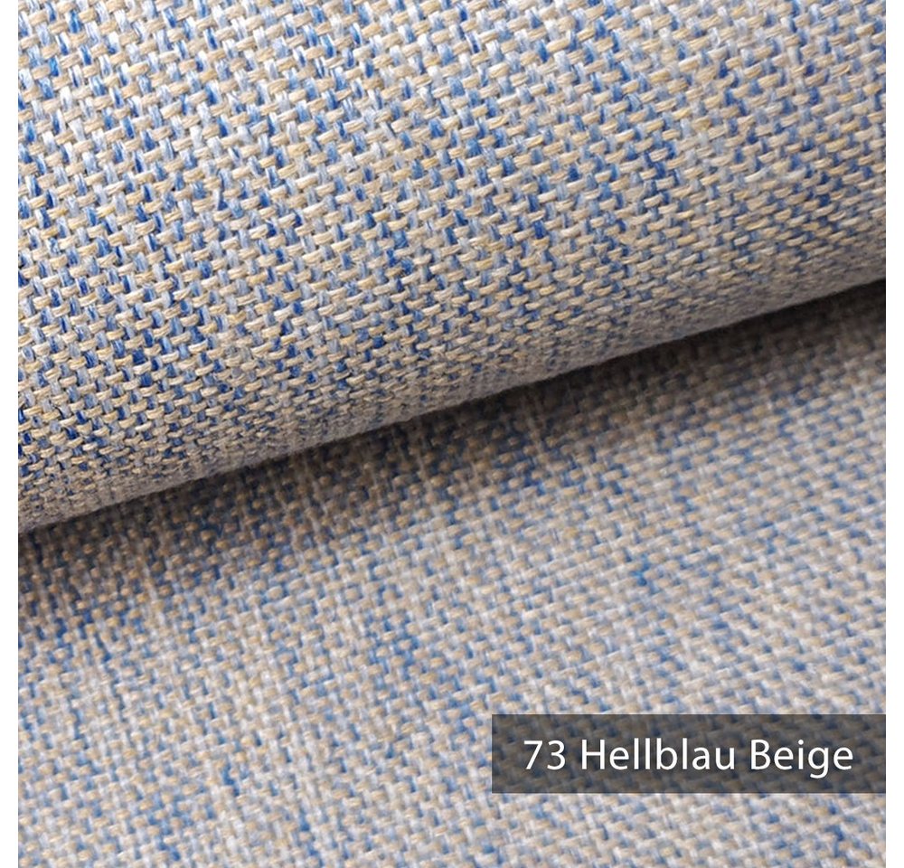 Thumbnail - novely® Stoff LARISO Gewebter Polsterstoff Melange Möbelstoff Flachgewebe, Robust, Elegant, Meterware, 1lfm