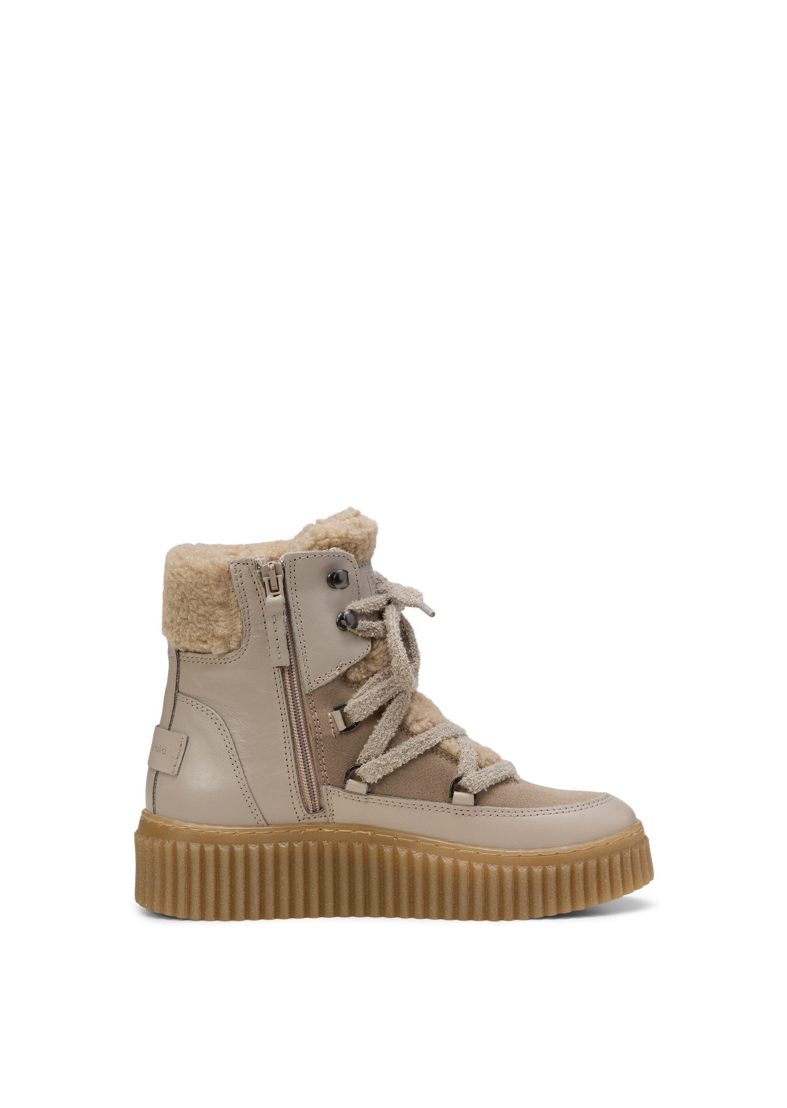 Marc O'Polo mit flauschigem Teddyfutter Stiefelette
