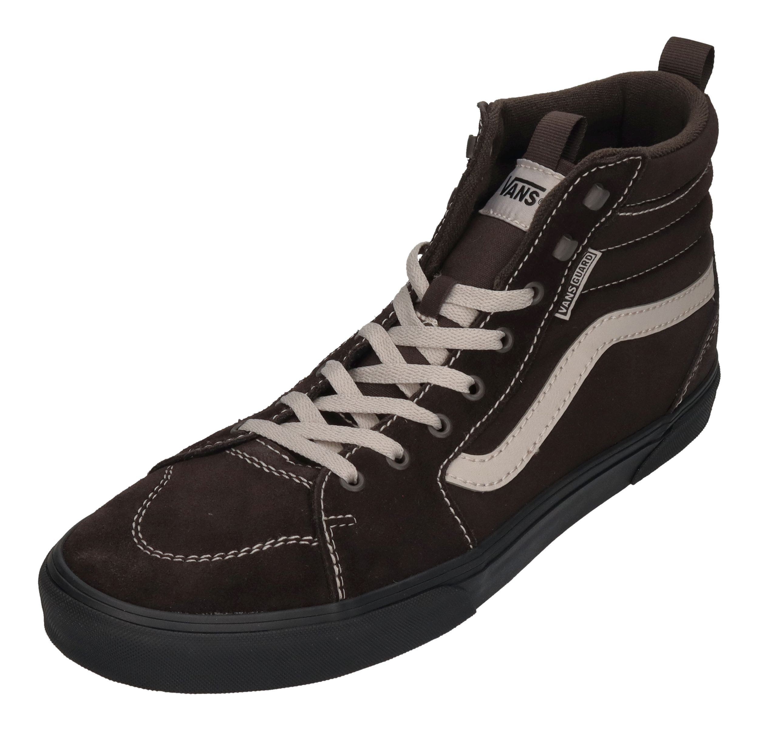 Vans FILMORE HI VansGuard Skateschuh Pop Stitch Coffee Black