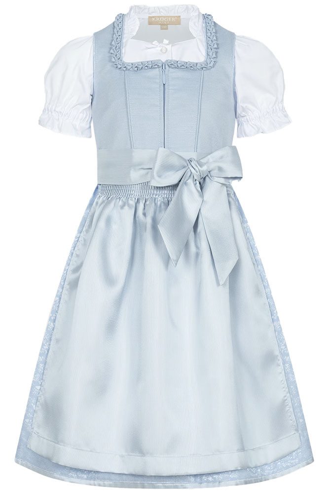 KRÜGER KIDS Dirndl Kinderdirndl Oceana hellblau