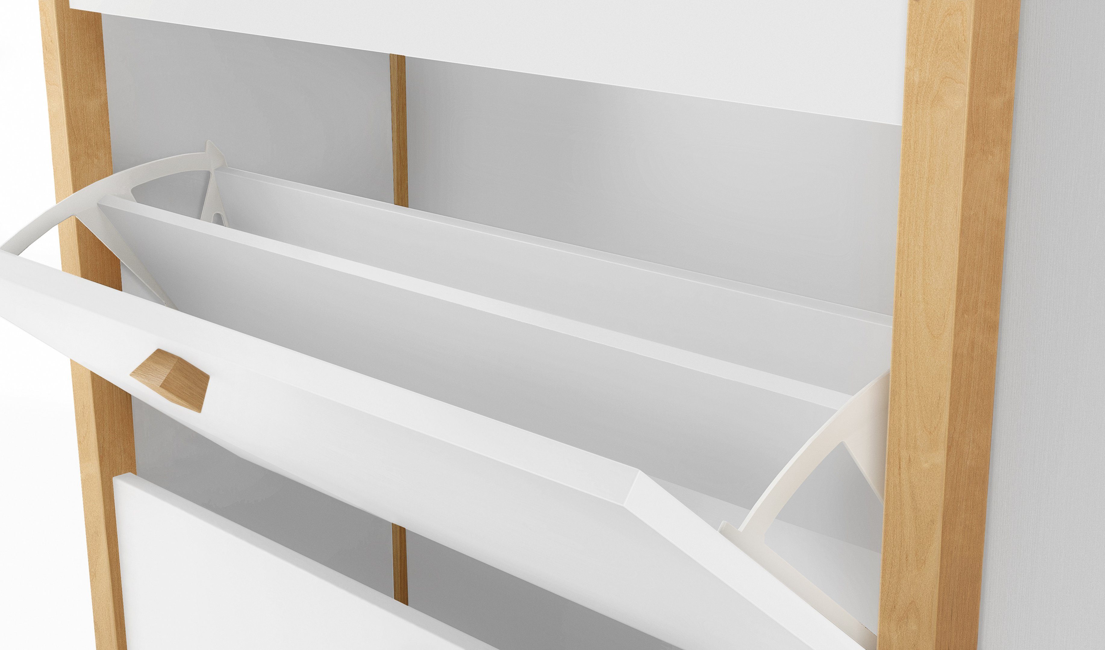 andas Schuhkipper, im skandinavischen Design, Breite 84 cm, FSC®-zertifiziert