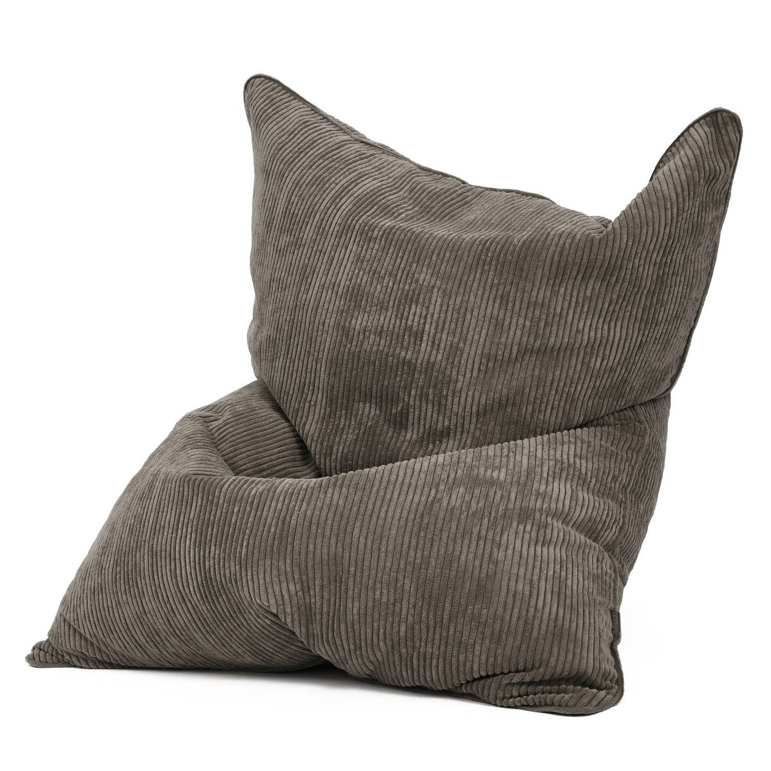 Green Bean Sitzsack XXL Riesen Sitzsack Square aus Cord (XXL aus Cordstoff 370 Liter mit EPS-Perlen Füllung, Kuschelig Weich Waschbar), Sitzkissen Lounge Chair Relax-Sessel Kinder Erwachsene. Reduzierter Preis € 102,99. Unverbindliche Preisempfehlung € 169,95