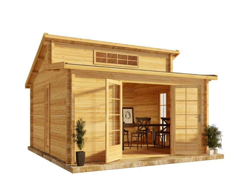 Thumbnail - Alpholz Gartenhaus Lausitz ISO, BxT: 440x440 cm