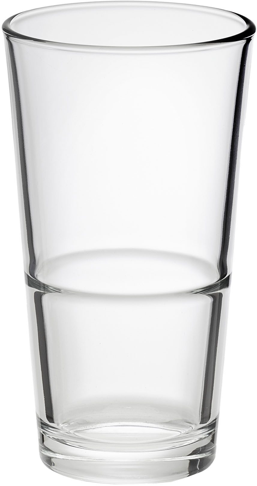 Bormioli Rocco Longdrinkglas Longdrinkbecher 370 ml Sestriere, 12 Stück, 12-tlg., Glas, stapelbar, spülmaschinengeeignet
