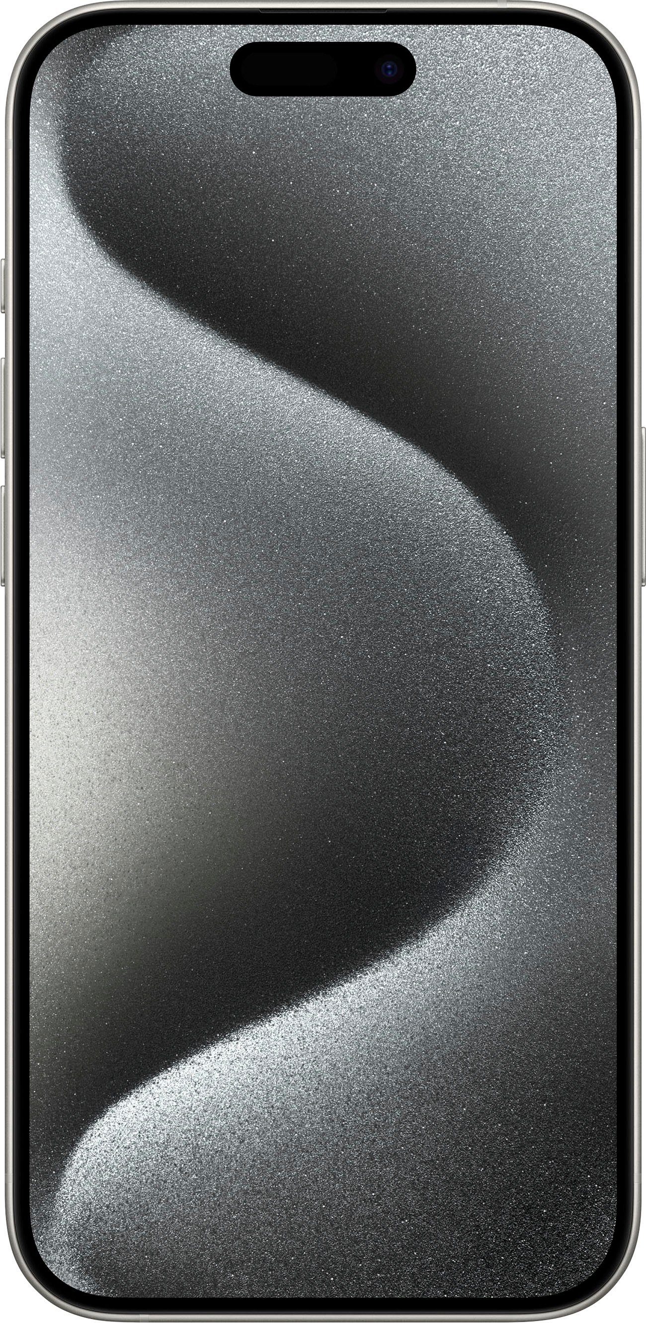 15 (15,5 Kamera) iPhone white 512GB titanium Smartphone Apple Zoll, MP cm/6,1 48 512 Pro Speicherplatz, GB