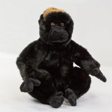 Teddys Rothenburg Kuscheltier Kuscheltier Gorilla 23 cm sitzend schwarz/braun/grau Affe