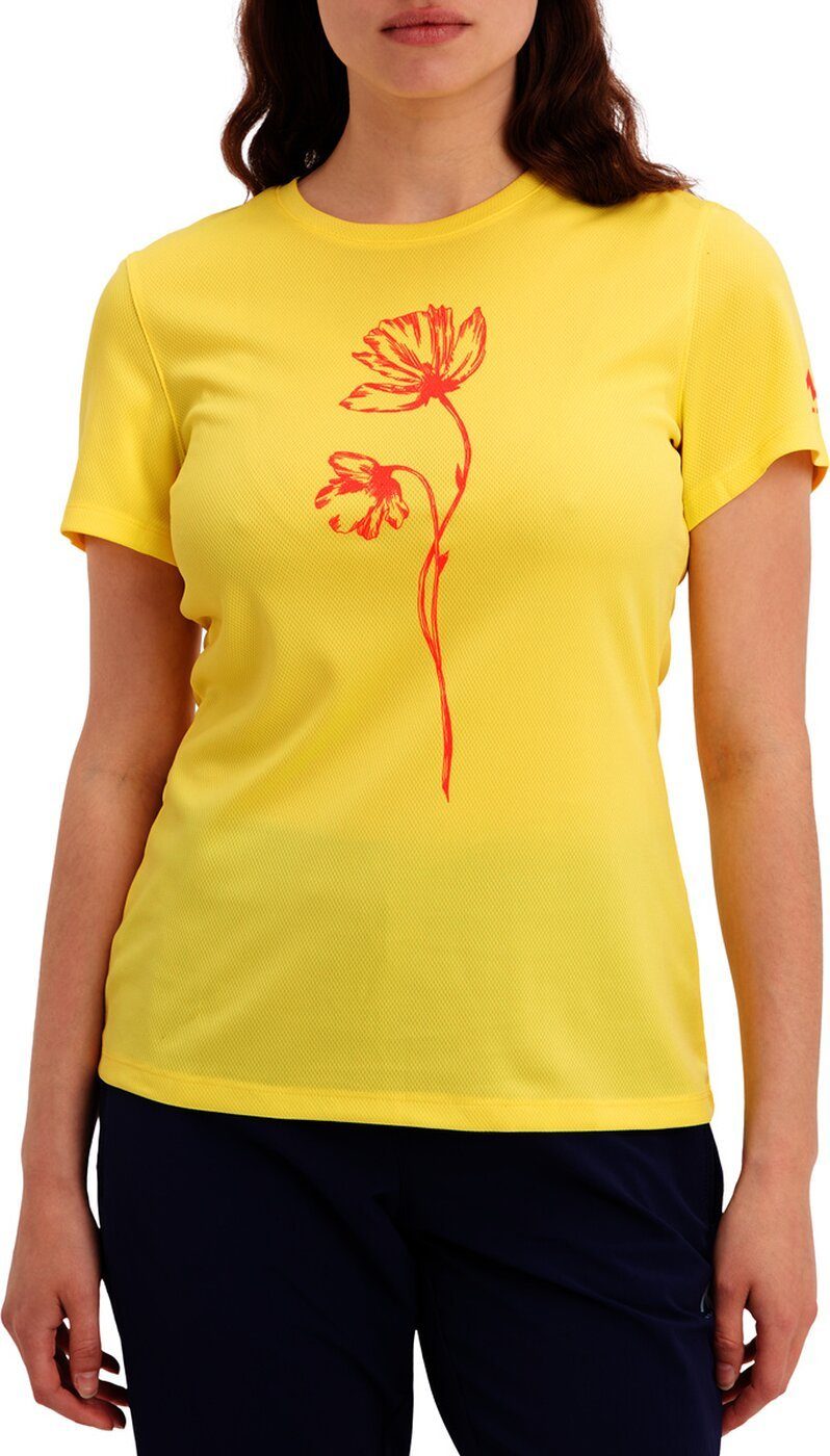 W 175 LIGHT YELLOW Konnu T-Shirt Da.-T-Shirt McKINLEY