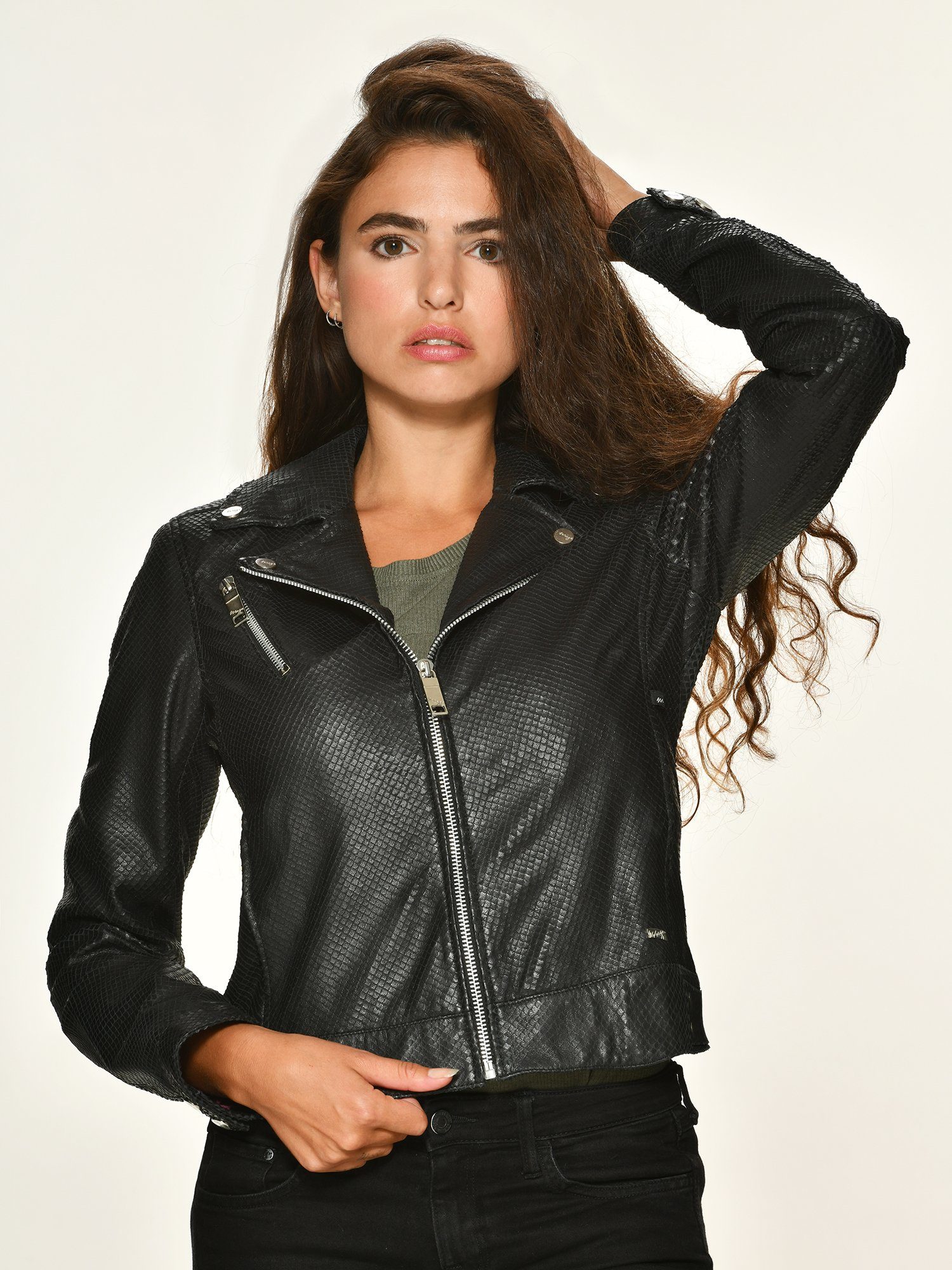 Lederjacke Provo Maze