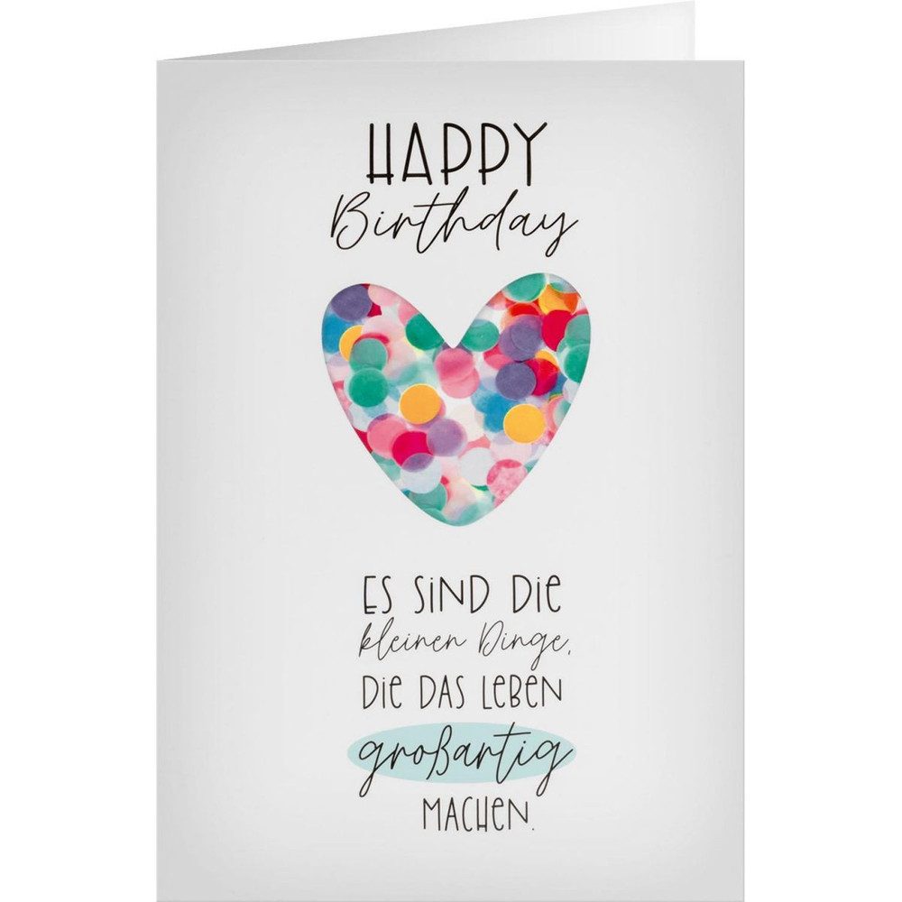 Sheepworld Geburtstagskarten Sheepworld - Gruss&Co - Happy Birthday - Es sind die kleinen Dinge, di