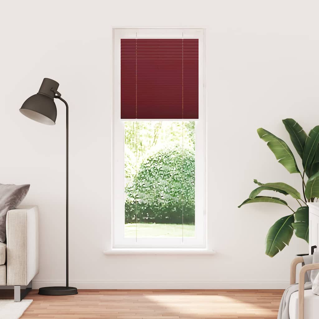 vidaXL Plissee, Plissee Bordeauxrot 70x200 cm günstig online kaufen