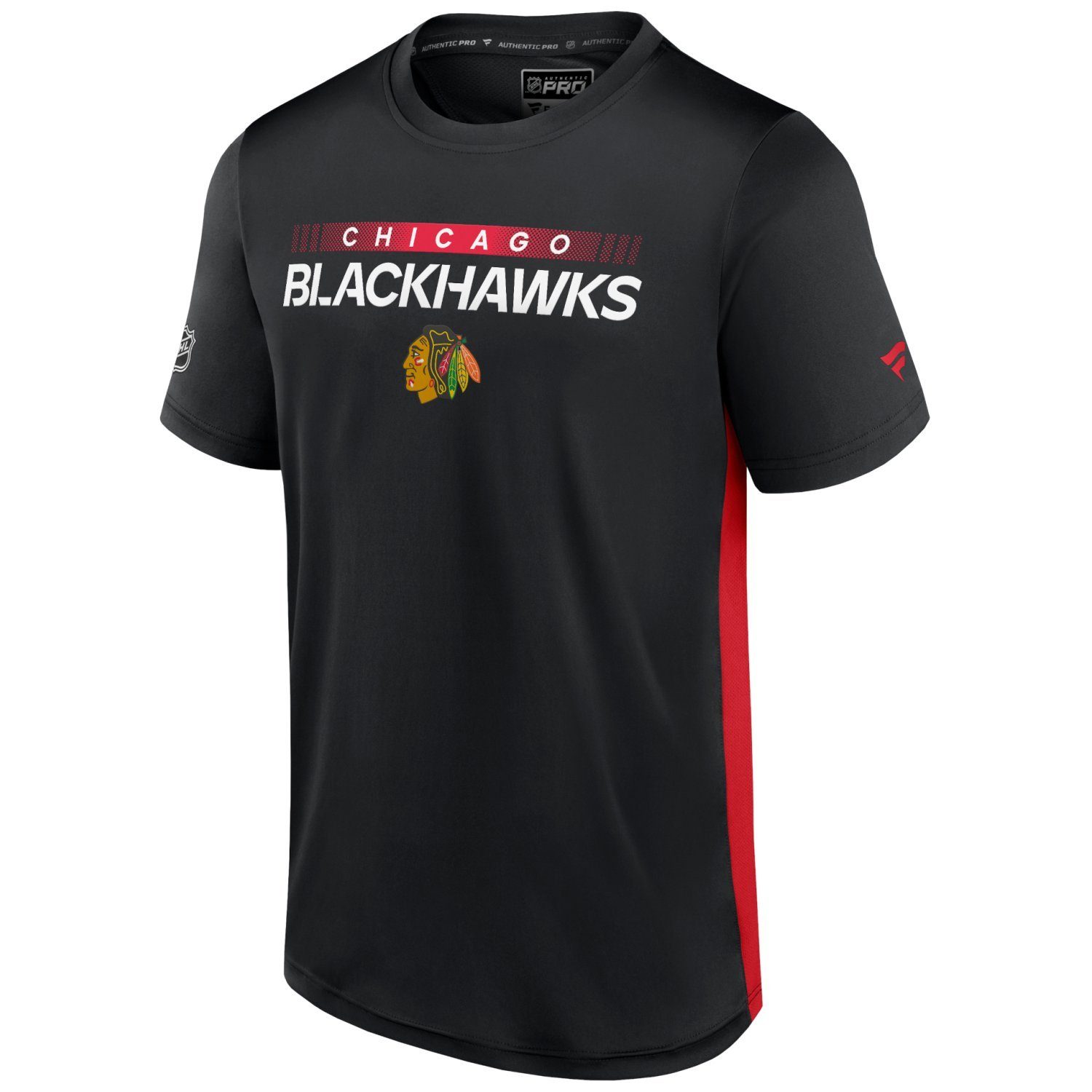 Fanatics Print-Shirt Chicago Blackhawks Authentic Pro Performance RINK | Print-Shirts