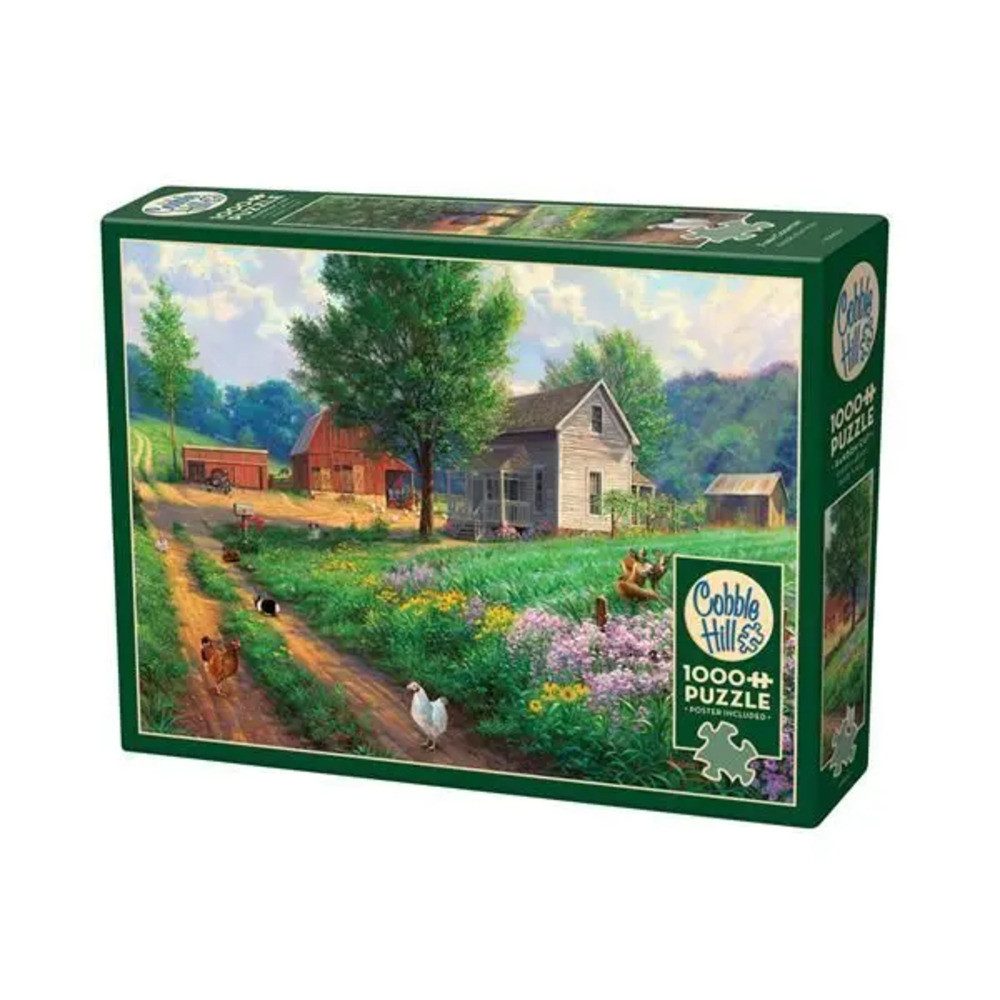 Puzzle Cobble Hill Bauernhof 1000 Teile