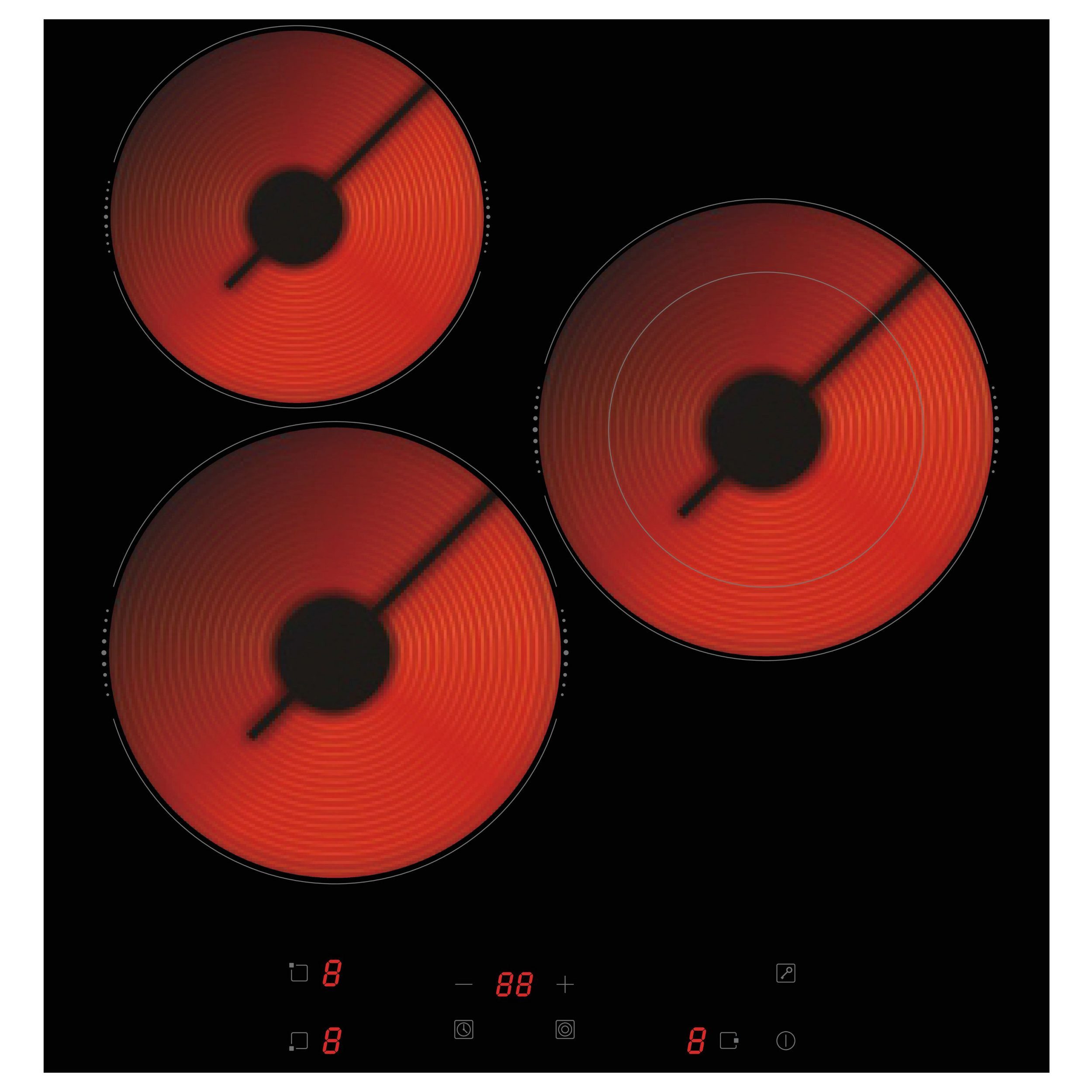 PKM Elektro-Kochfeld KF3