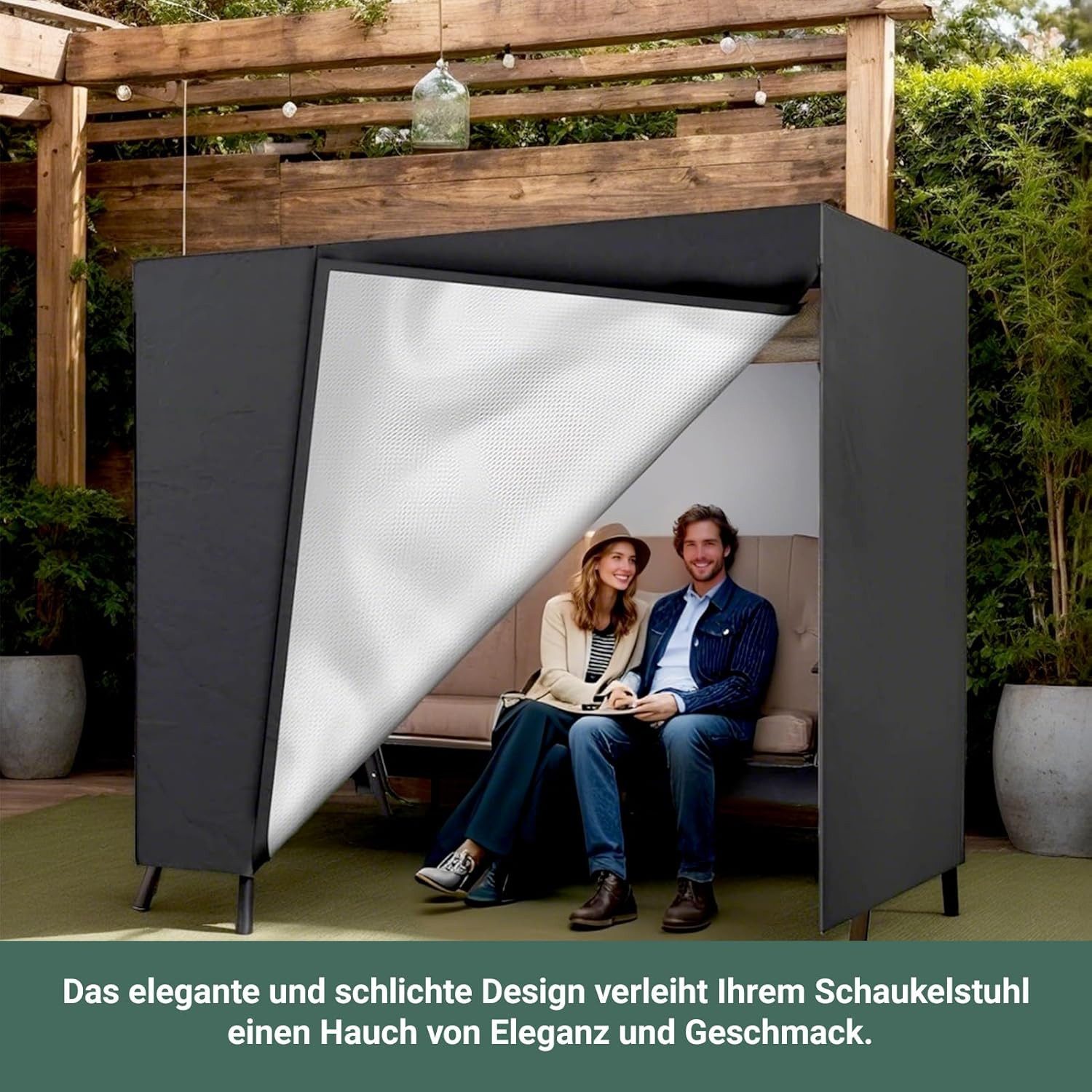 BlingBin Gartenmöbel-Schutzhülle Hollywoodschaukel 3 Sitzer Abdeckplane für günstig online kaufen