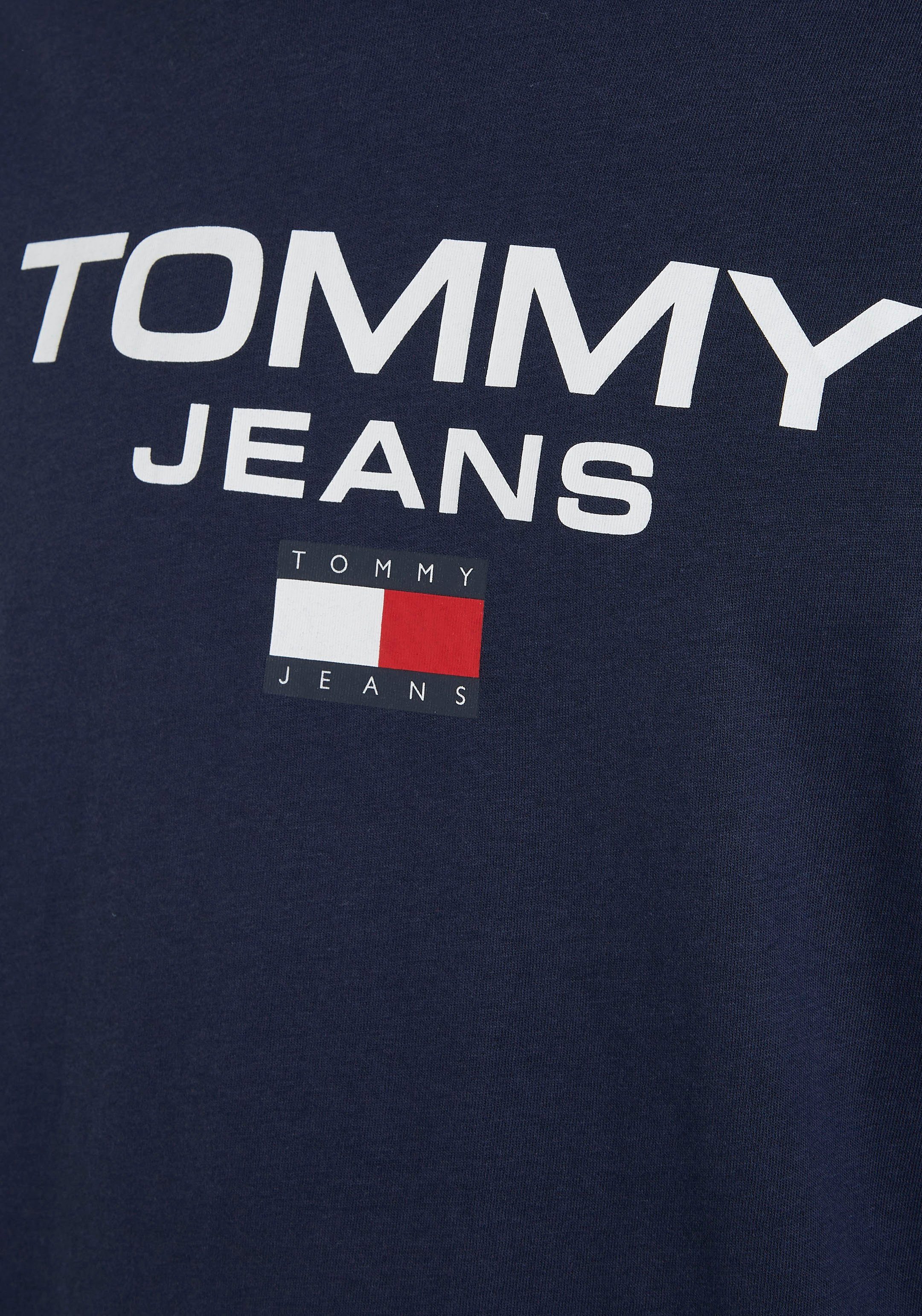 TEE ENTRY TJM Navy LS Jeans Tommy Logodruck mit Twilight CLSC Langarmshirt