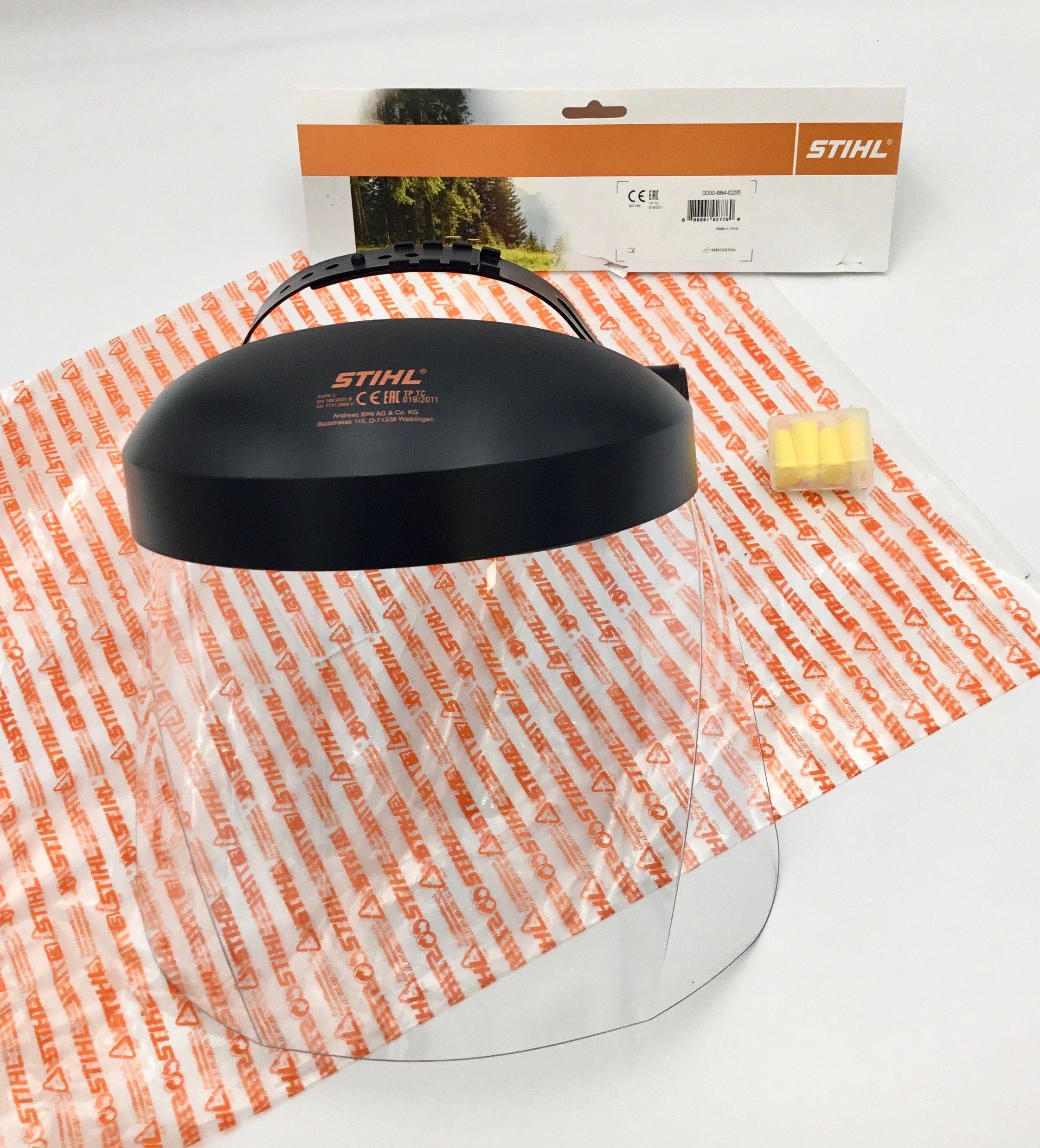 STIHL Arbeitsschutzbrille STIHL Gesichtschutz mit Gehörschutzstöpsel FUNCTION GPC 33 00008840255