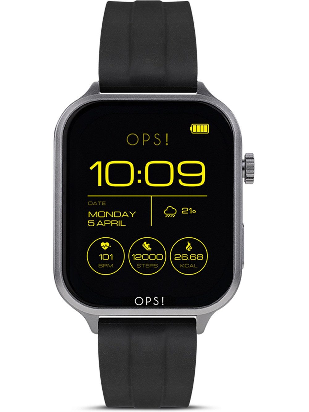 OPS! OBJECTS Quarzuhr OPS!SMART OPSSW-50 Call Max Amoled unisex Smartwatch 41.5 mm OPS!SMART OPSSW-50 Call Max Amoled unisex Smartwatch 41.5 mm