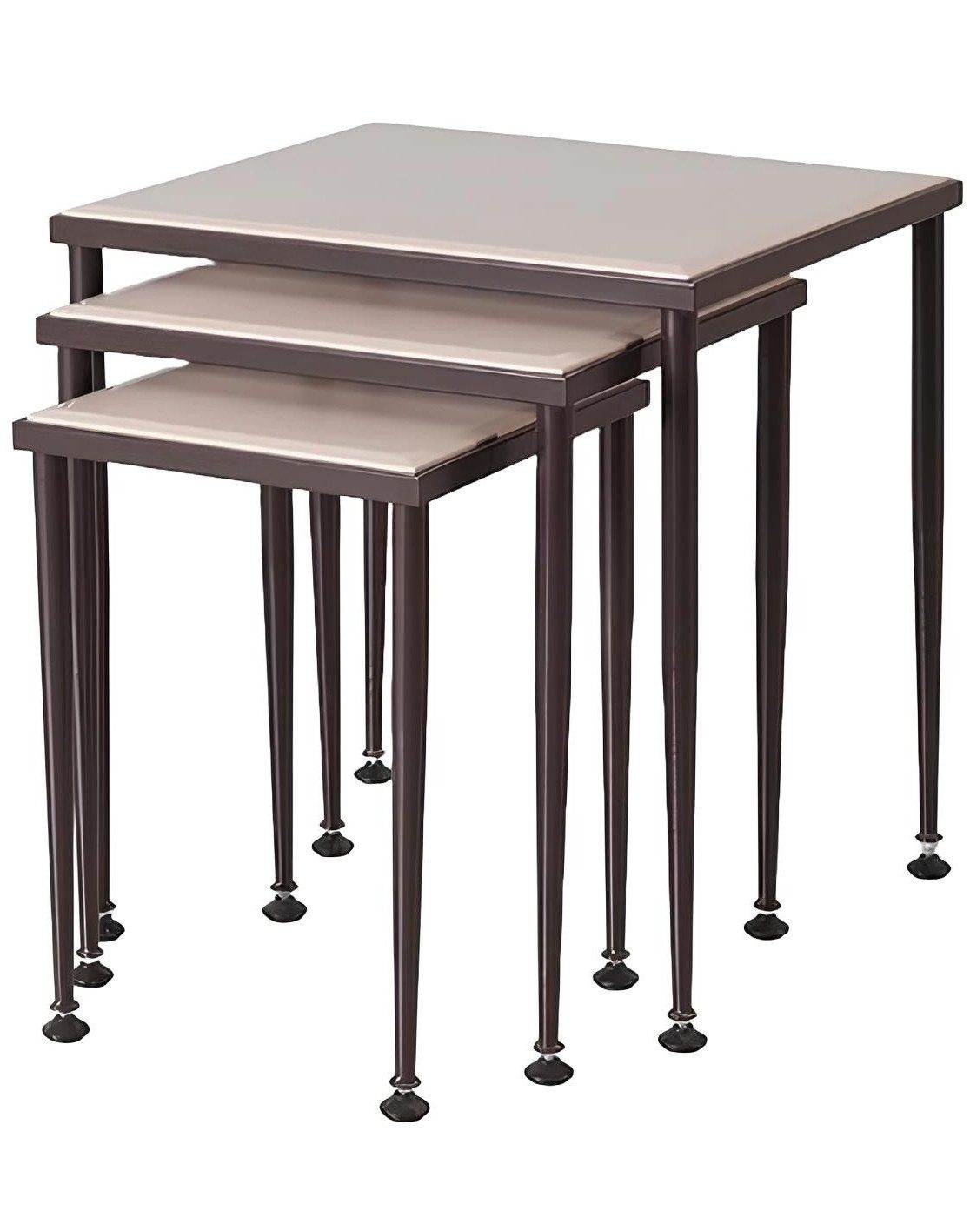 Xlmoebel Beistelltisch Eleganter Couchtisch in luxuriösem Design für modernes Wohnen (3-St., Beistelltisch), Hergestellt in Europa
