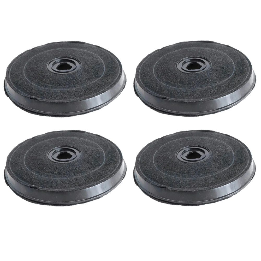 Trade-Shop Aktivkohlefilter Ø230mm 4x passend für Neff D60LAA0W0 Constructa CD11351/01, CD11391, Zubehör für Zanussi MCEF03 902980047 7332543708994, Eurofilter FKS131, Ersatzteile für Dunstabzug / Dunstabzugshauben