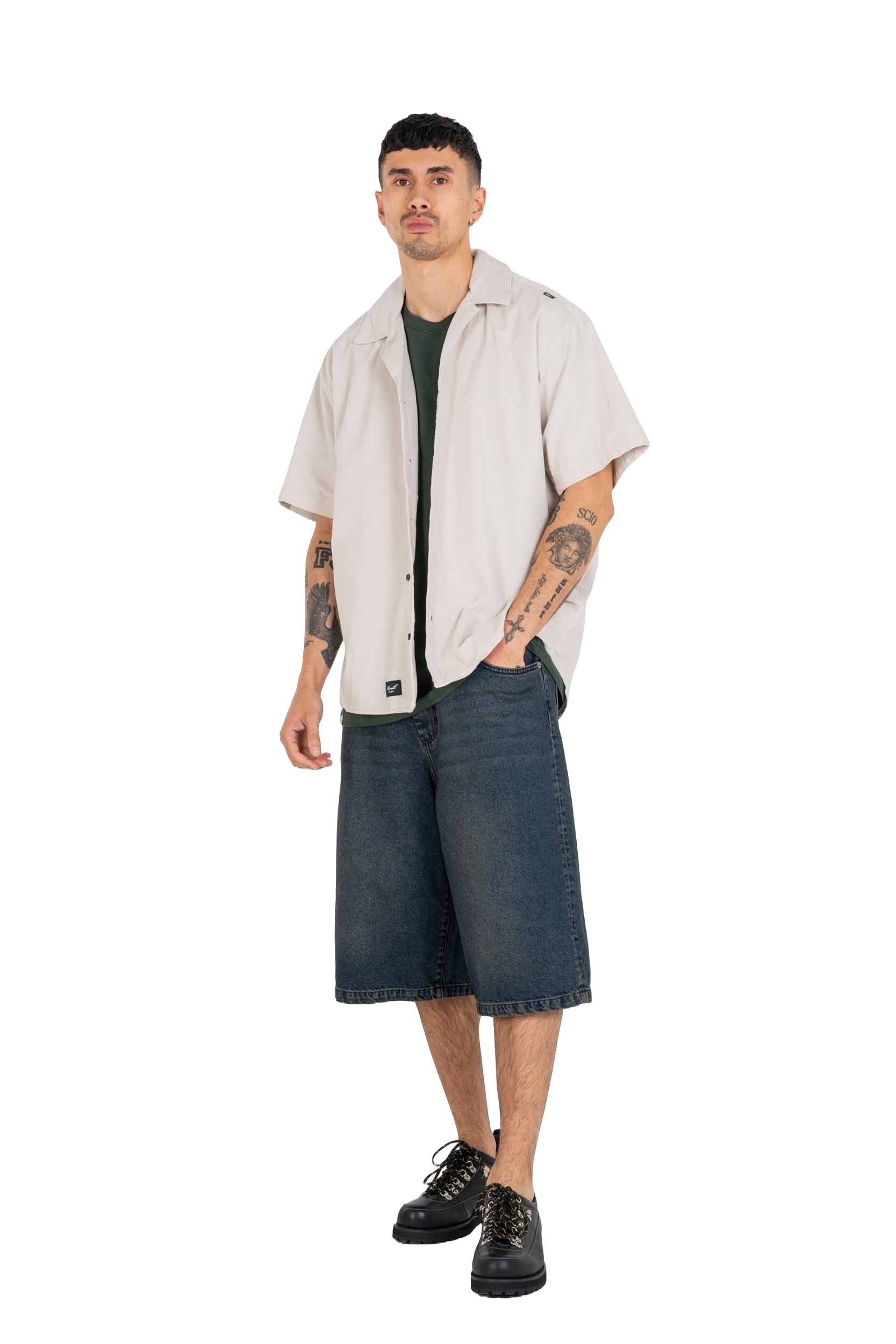 REELL Jeansshorts Short Jeans Reell Belmont crazy dirty
