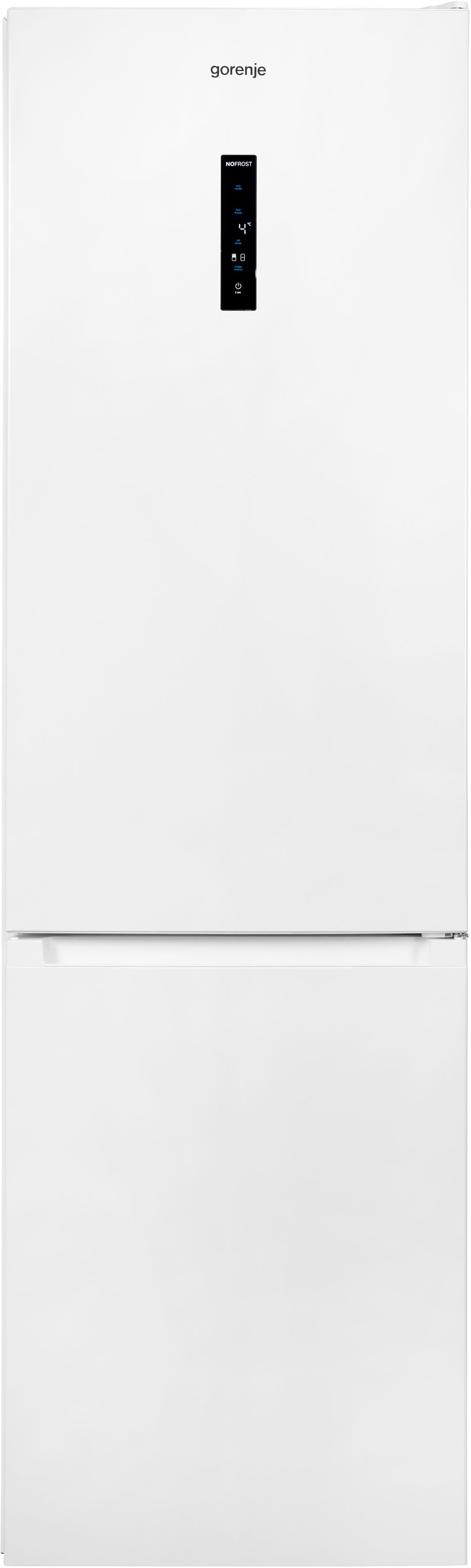 GORENJE Kühl-/Gefrierkombination NRK620B61W4OT, 200 cm hoch, 60 cm breit, kein Abtauen Dank NoFrostPlus, CrispZone mit Feuchteregulierung