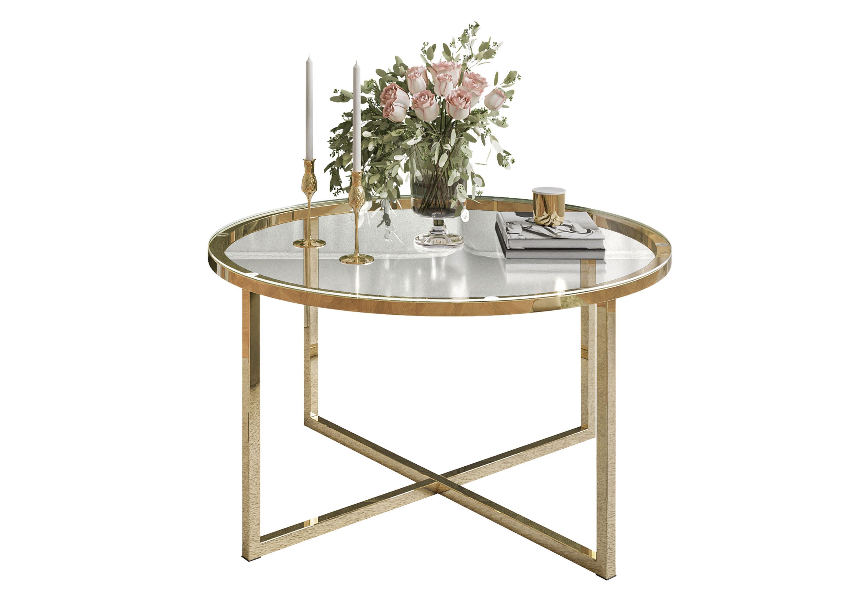 Lookway Couchtisch CIRI-X runder Couchtisch mit günstig online kaufen