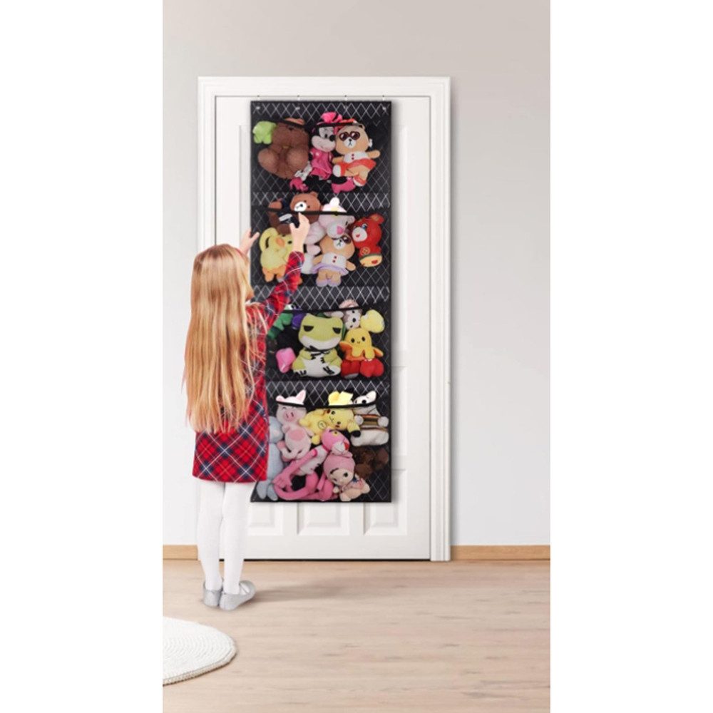 Coonoor Hängeregal Hängeorganizer Aufbewahrung über der Tür,Taschen Organizer, für Kinderzimmer Schlafzimmer