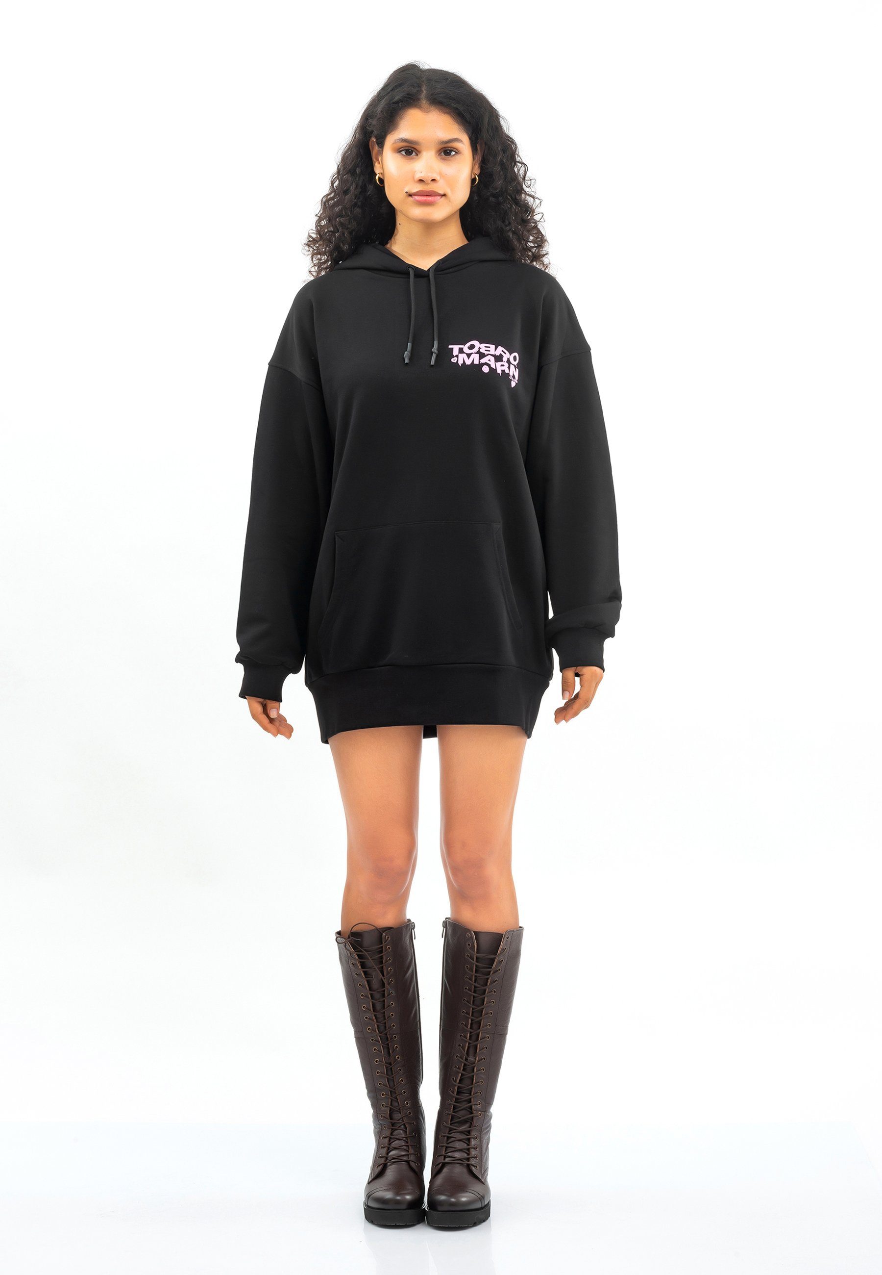 Tom Barron Kapuzensweatshirt WOMEN OVERSIZE FIT TUNIC SWEATSHIRT