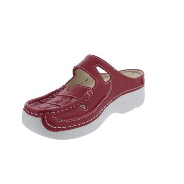 WOLKY Roll Clog, Talaria Nappa leather, Red summer, 0623420-570 Clog