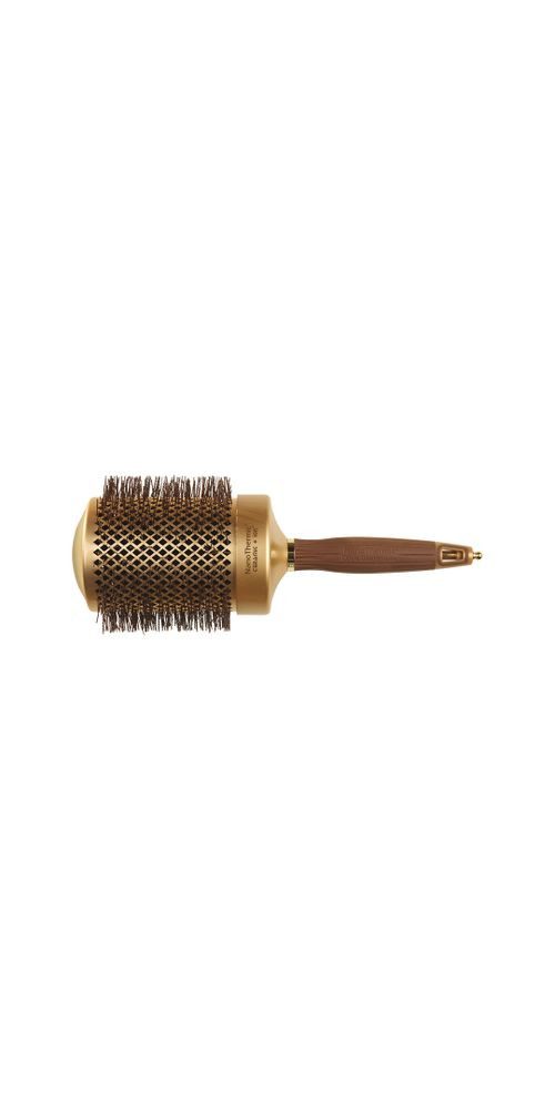OLIVIA GARDEN Haarbürste Olivia Garden Expert Blowout Shine Wavy Gold/Braun 80mm