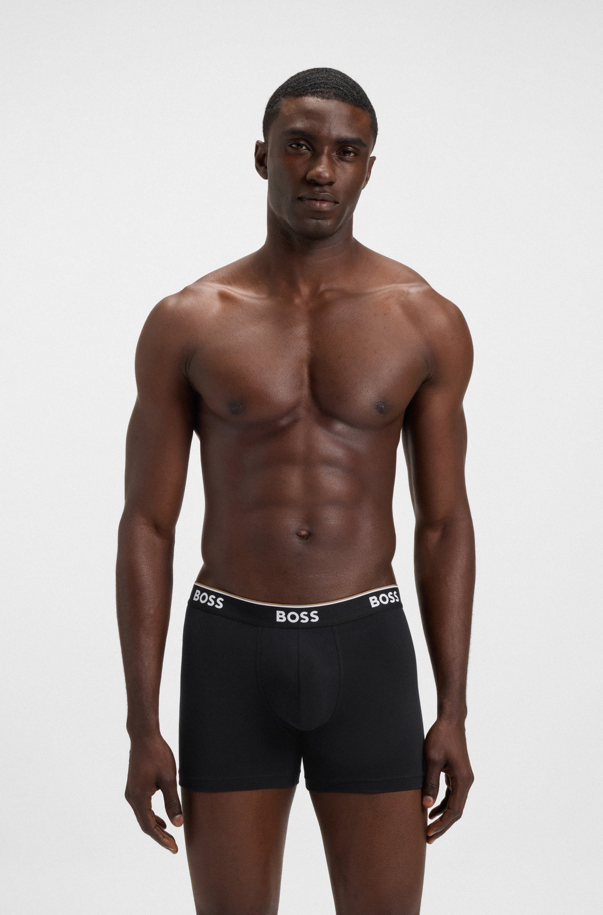BOSS Langer Boxer Brief 3 PACK günstig online kaufen