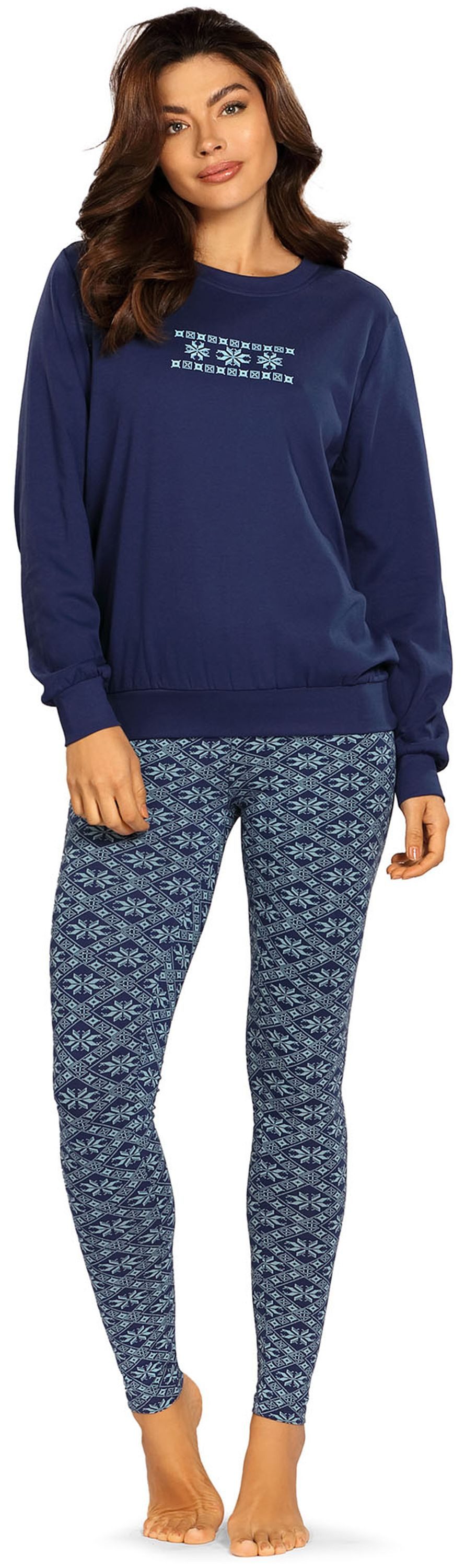 comtessa Schlafanzug Cosy Winter (Set, 2 tlg., 2-teilig) Damen Pyjama lang günstig online kaufen