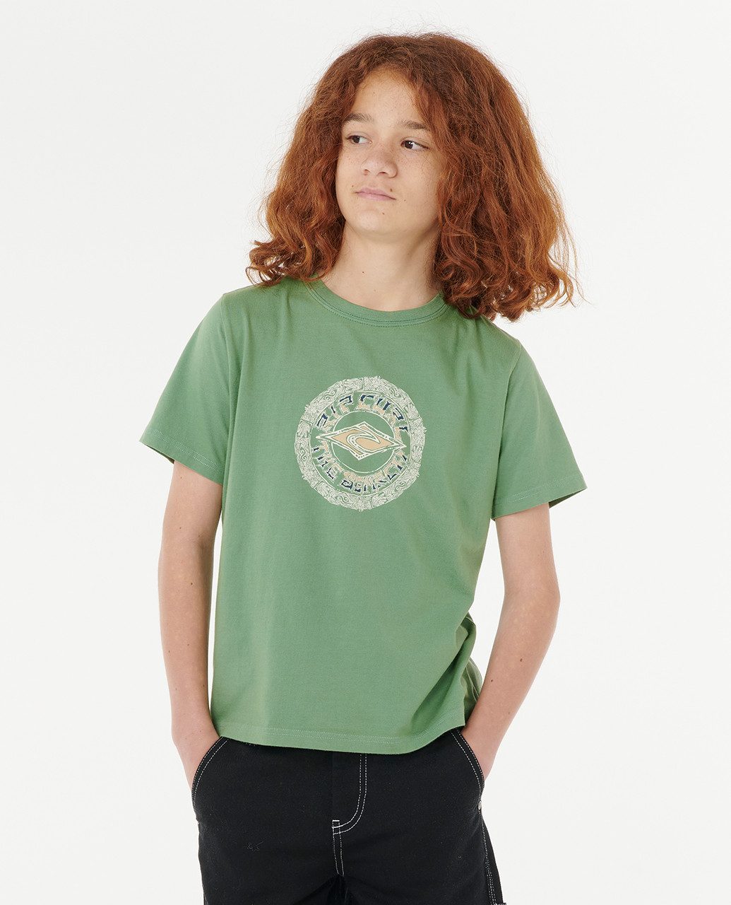 Rip Curl T-Shirt Rip Curl Tropic Daze Mandala T-Shirt für Jungs