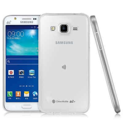 König Design Handyhülle Samsung Galaxy J5, Samsung Galaxy J5 Handyhülle Ultra Dünn Bumper Backcover Transparent